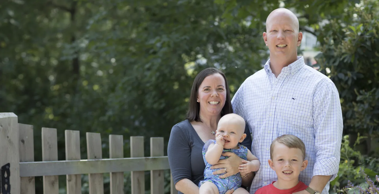 The Basham Family together